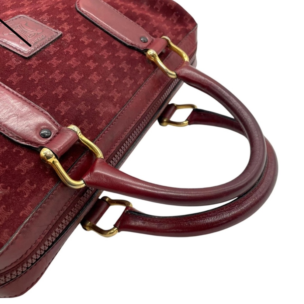 Celine Vintage 80s Diffusion Monogram Satchel Bag – Made in Italy - Picture 11 of 16